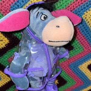 Disney Gray and Purple Eeyore Stuffed Animal